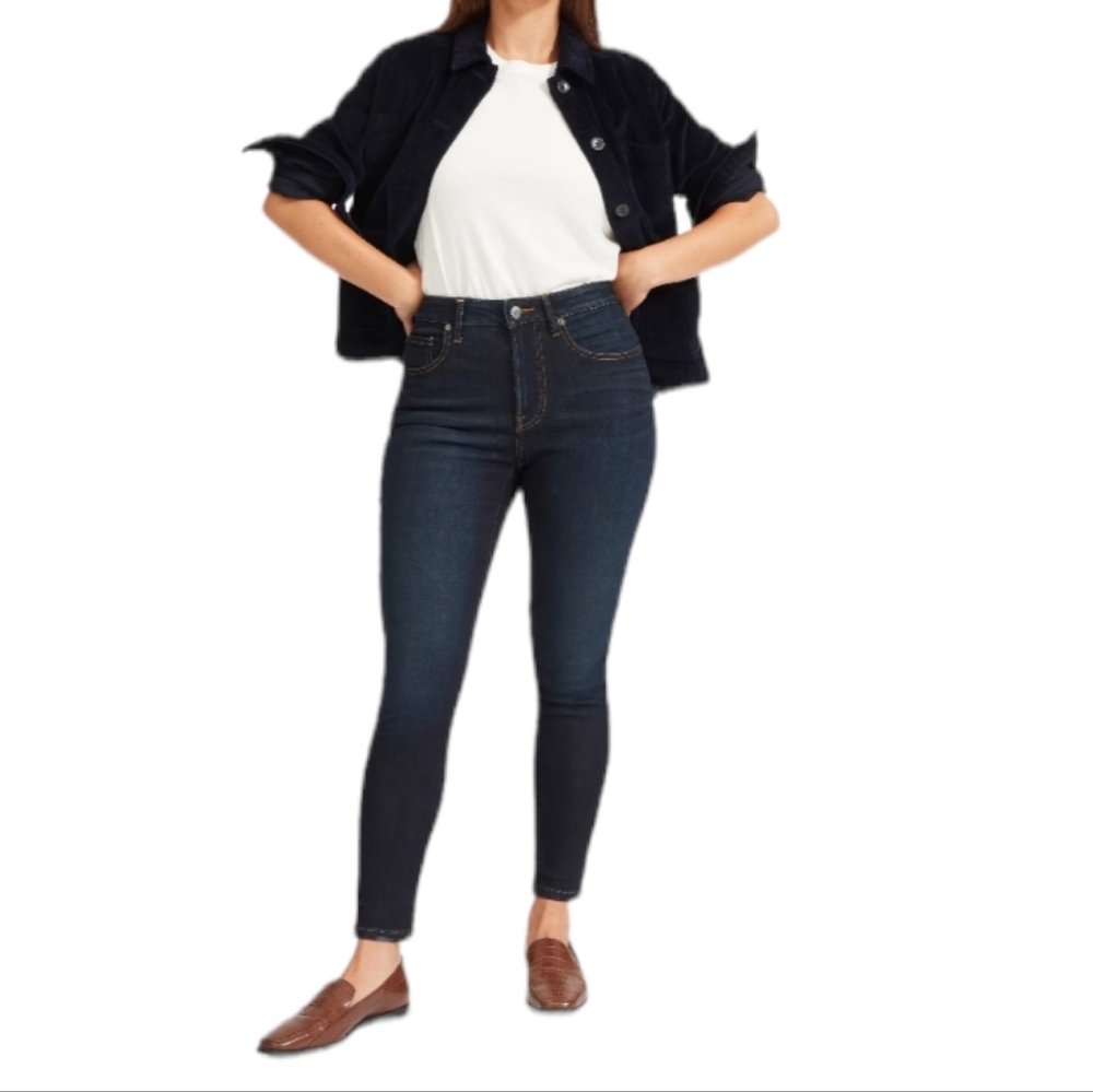 Everlane The Curvy High Rise Skinny Jean Crop